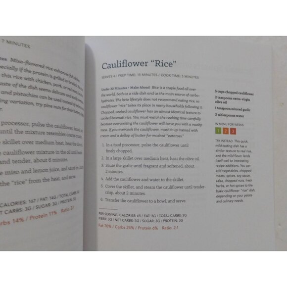 Keto In 28 The Ultimate Low-Carb High-Fat Weight-Loss Solution By Michelle Hogan - Picture 4 of 6